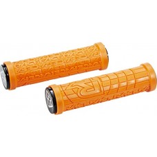 RaceFace Orange Lock-On Grippler - 30Mm Mtb Handlebar Grips (Default  Orange) - B0743G224P